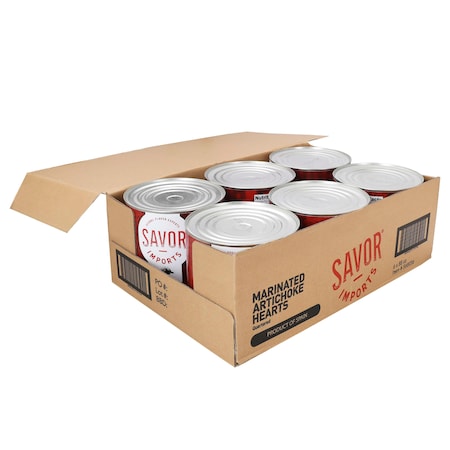 Savor Imports Savor Imports Quartered Marinated Artichoke Hearts 3kg, PK6 568036